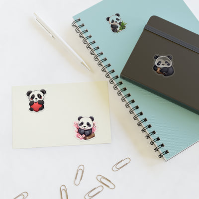 CUTE PANDA STICKERS