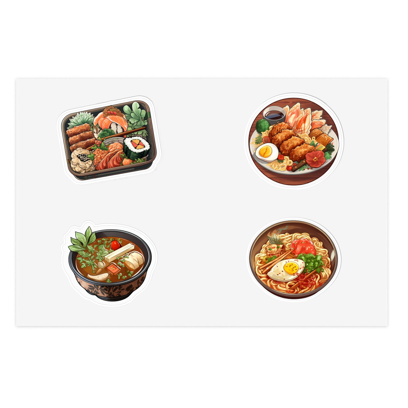 JAPANESE FOOD STICKERS