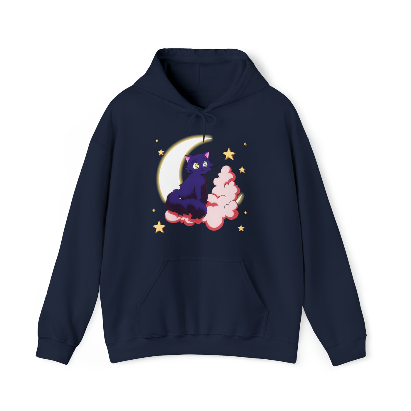 RETRO ANIME CAT HOODIE