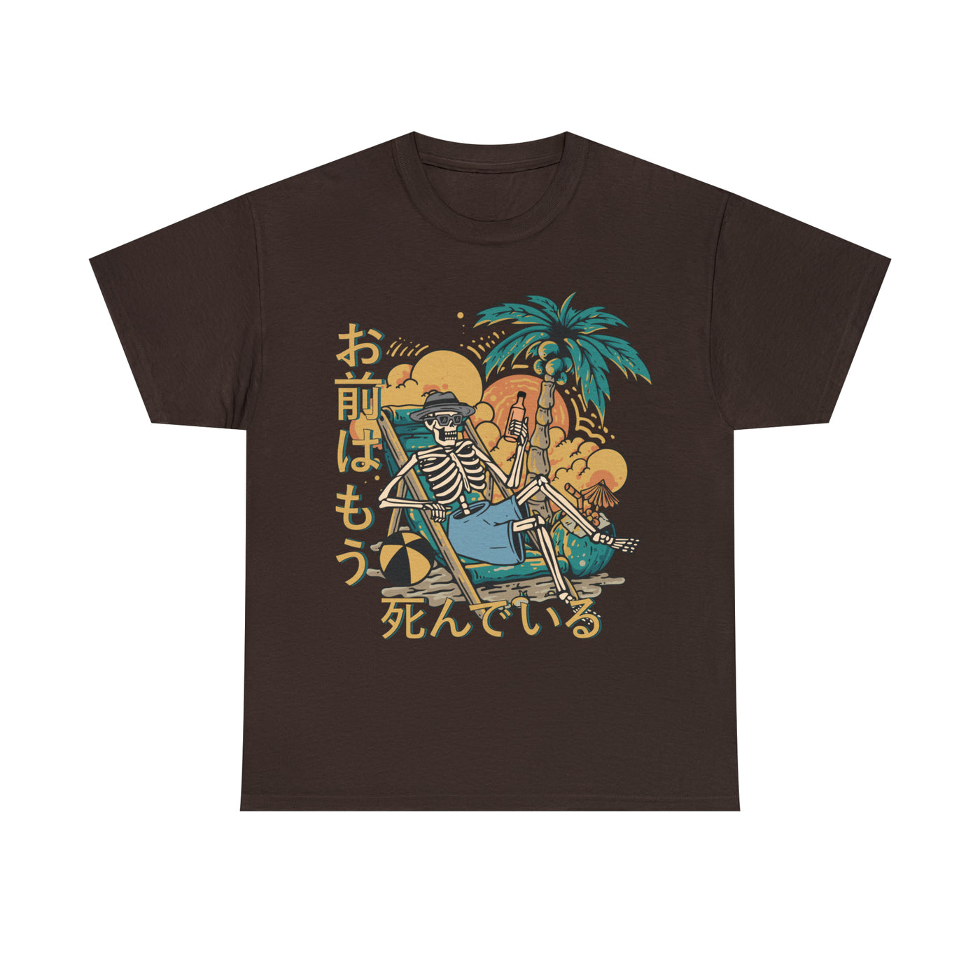 BEACH SKELETON TEE