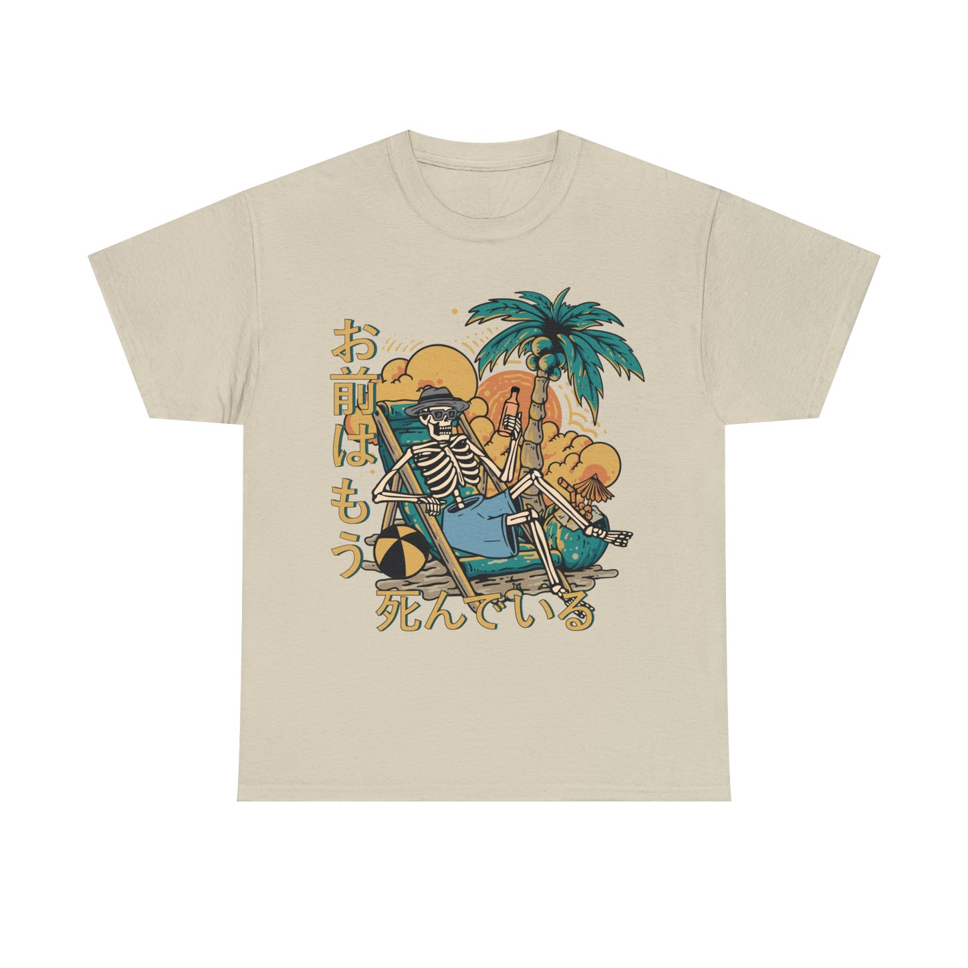 BEACH SKELETON TEE