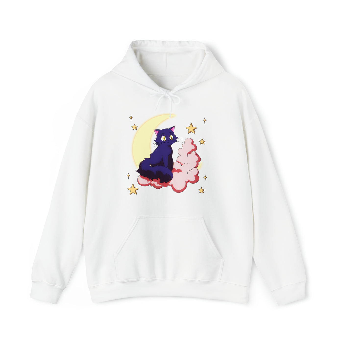 RETRO ANIME CAT HOODIE