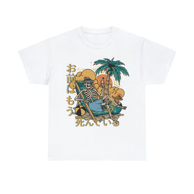 BEACH SKELETON TEE